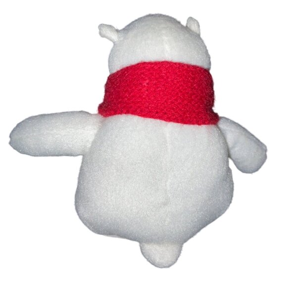 Coca-Cola Polar Bear Plush Toy With Red Scarf 2013 Summit Group Polyester For Ag - Picture 3 of 7